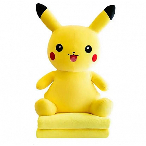 Pokemon Pikachu with blanket ( Blanket size 100cmx170cm )